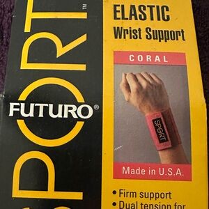 Sport Futuro elastic wrist support coral one size fits all NEW 402300
